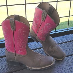 Pink Ariat Cowgirl Boots